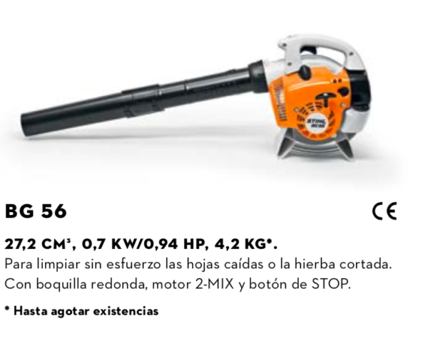 Sopladora STIHL BG 56